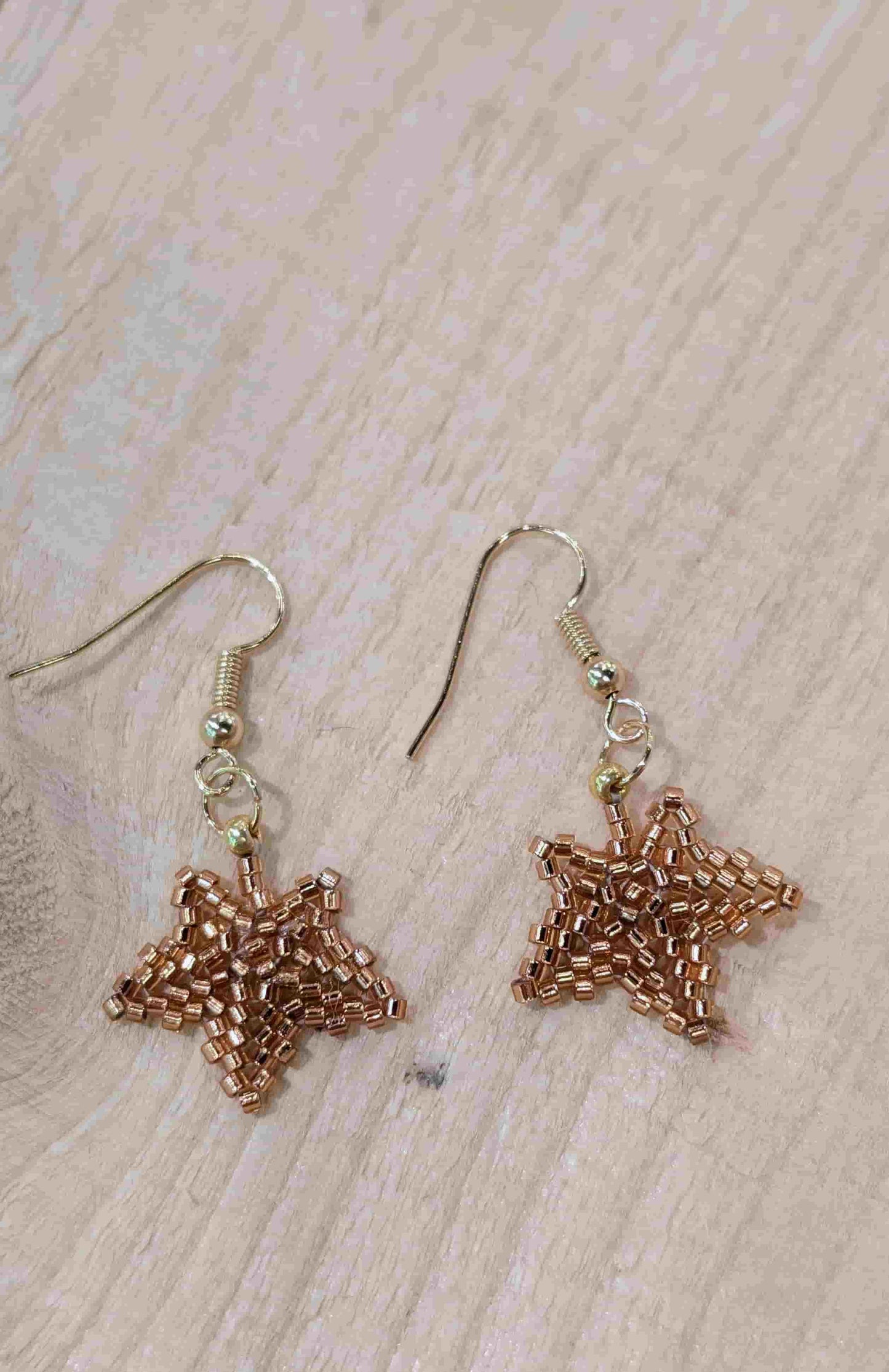 Boucles d'oreilles "Momiji », l’éclat de l’automne en perles Miyuki