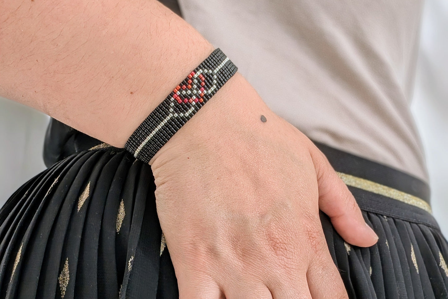 Bracelet "Eternel" : la force de l'amour en perles Miyuki