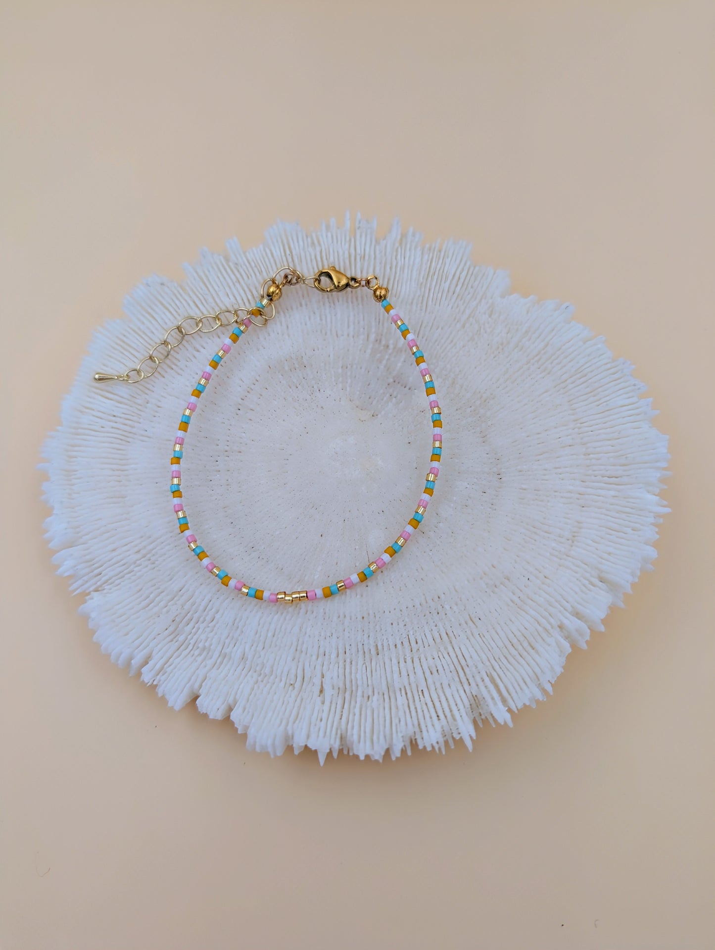 Bracelet simple Barcelone, en perles Miyuki