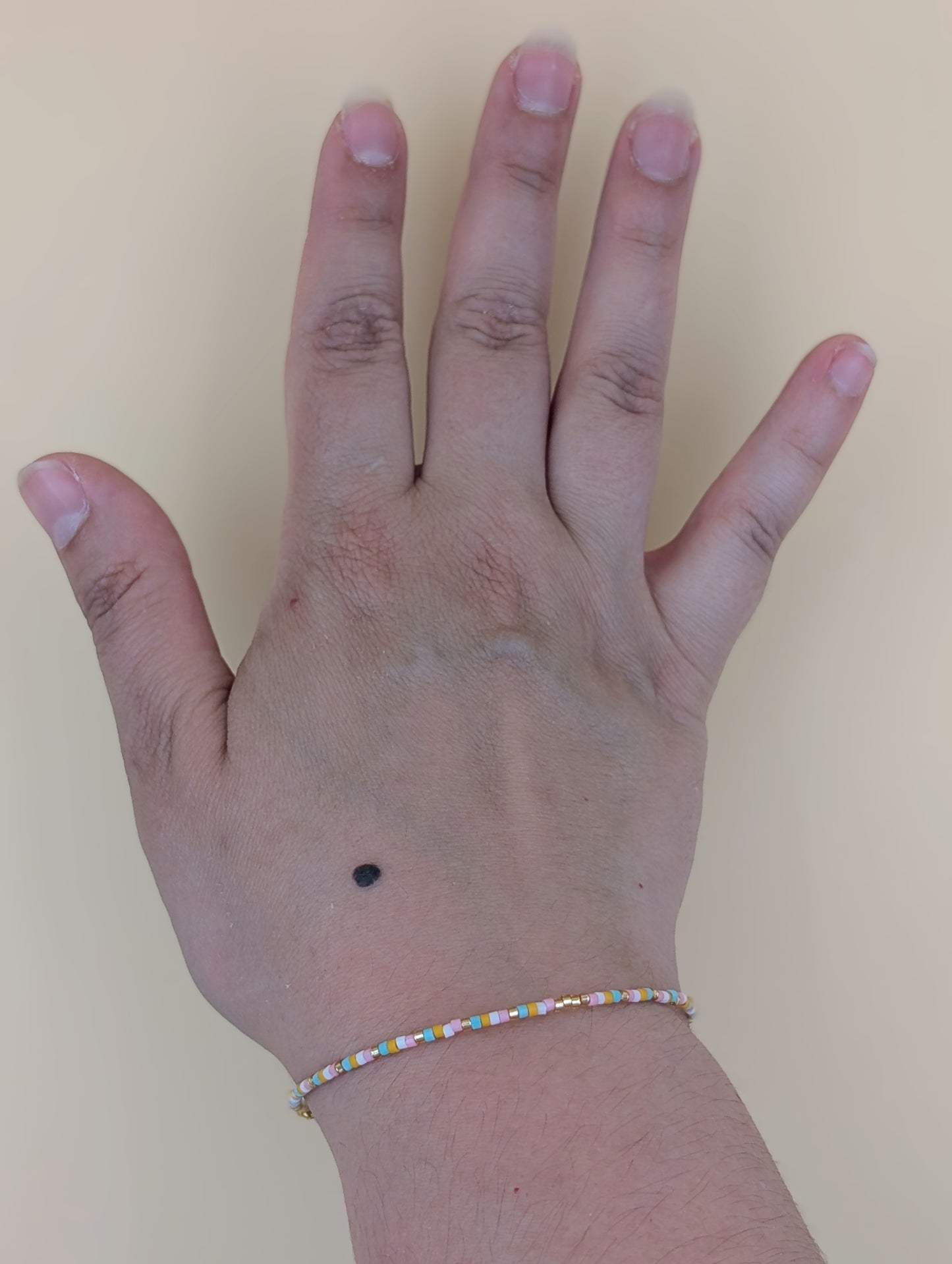 Bracelet simple Barcelone, en perles Miyuki