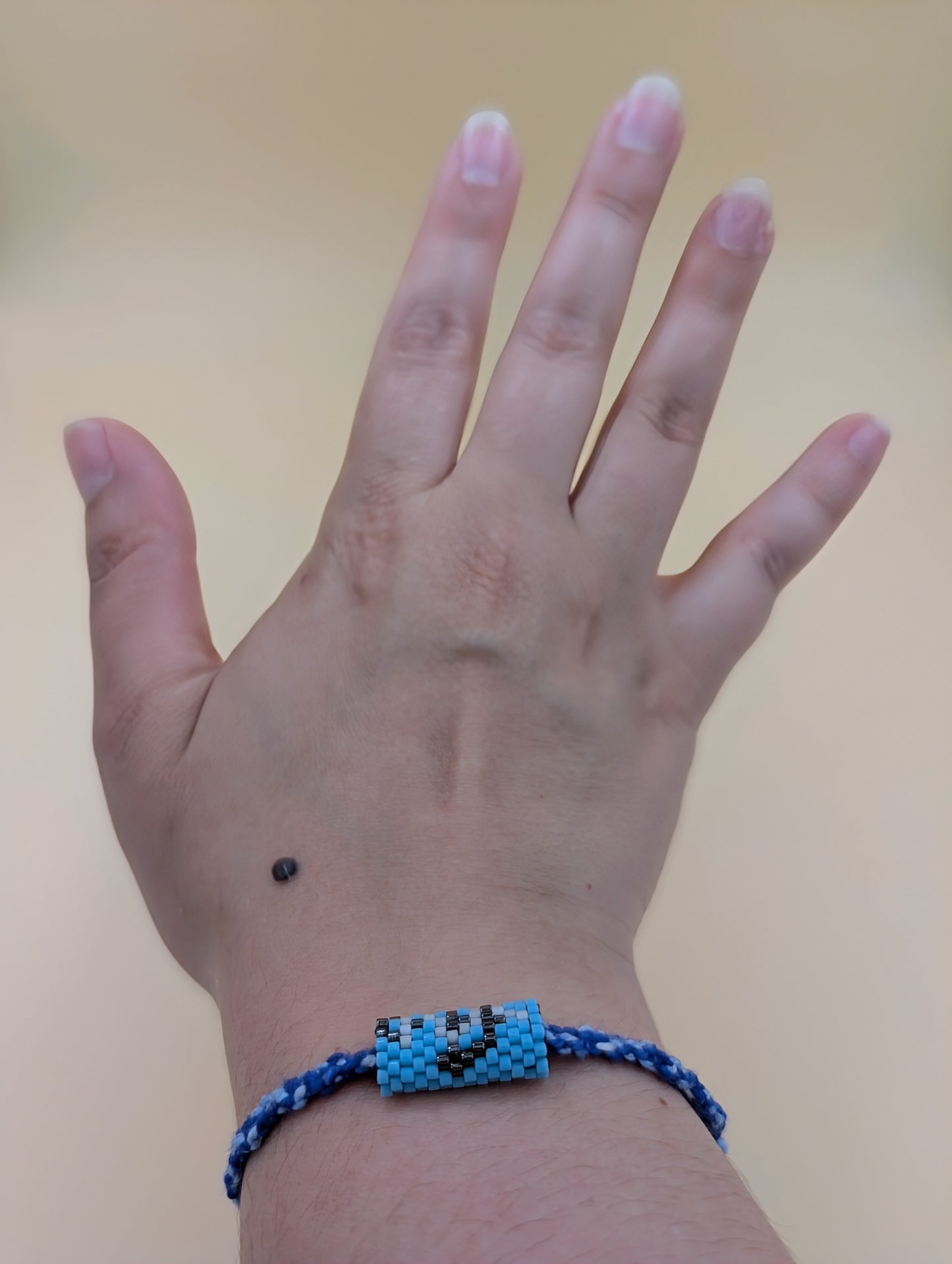 Bracelets artisanaux unisexes Kumi, Feu et Eau