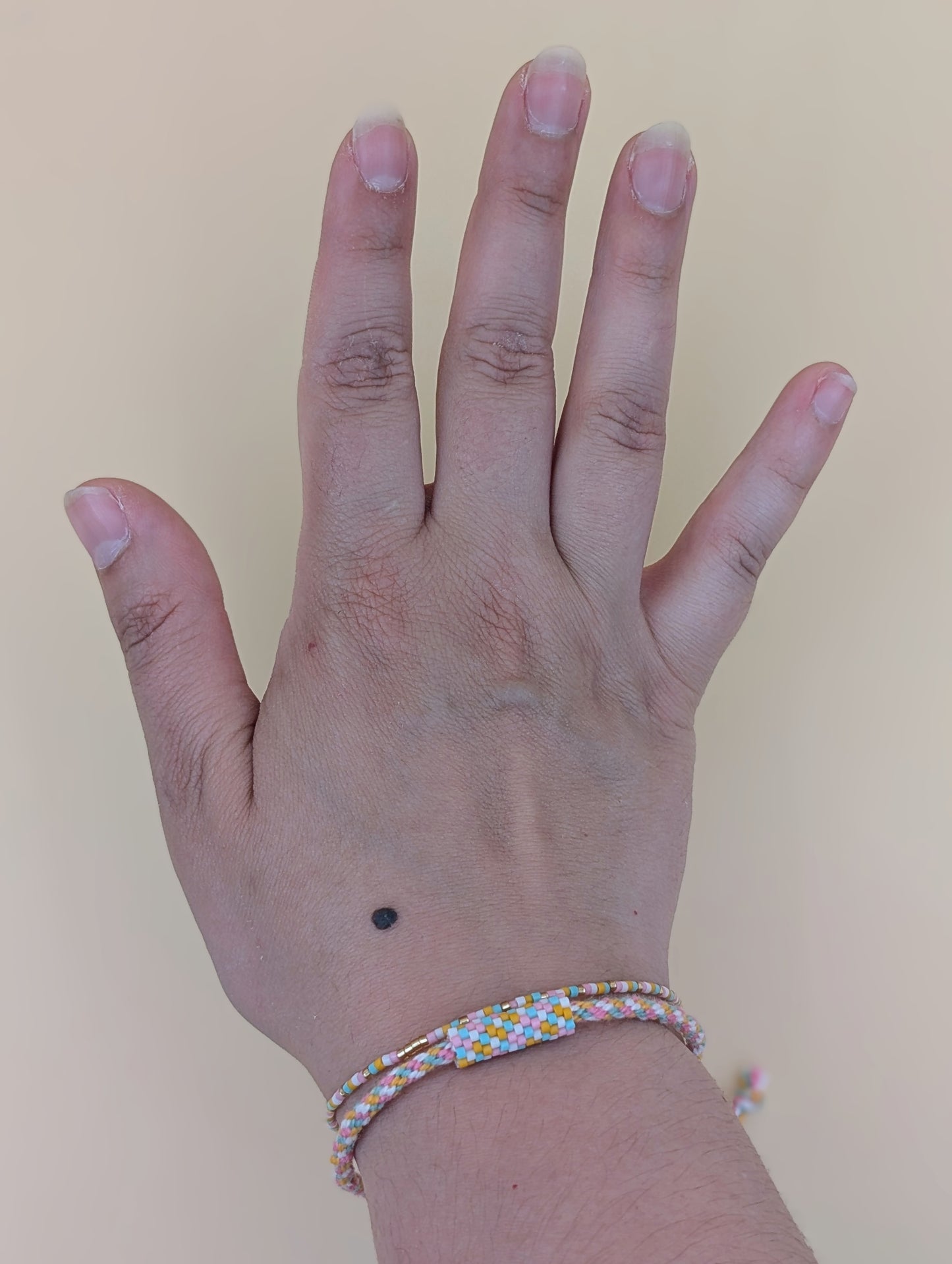 Bracelet simple Barcelone, en perles Miyuki