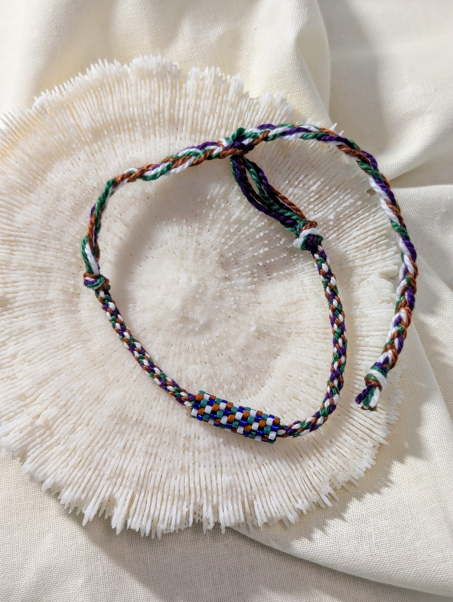 Bracelets artisanaux Kumi/ poignet et cheville/ unisexe