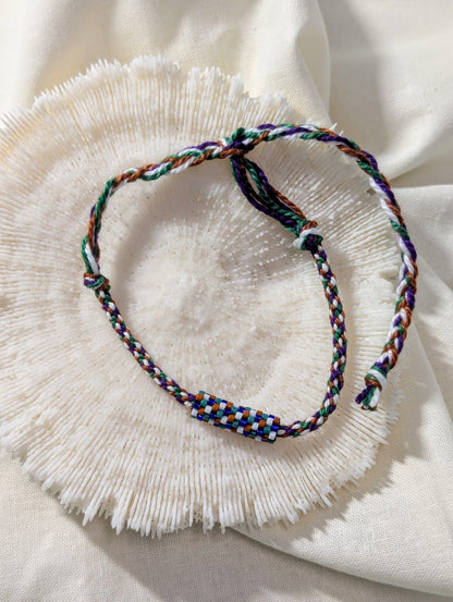 Bracelets artisanaux Kumi/ poignet et cheville/ unisexe